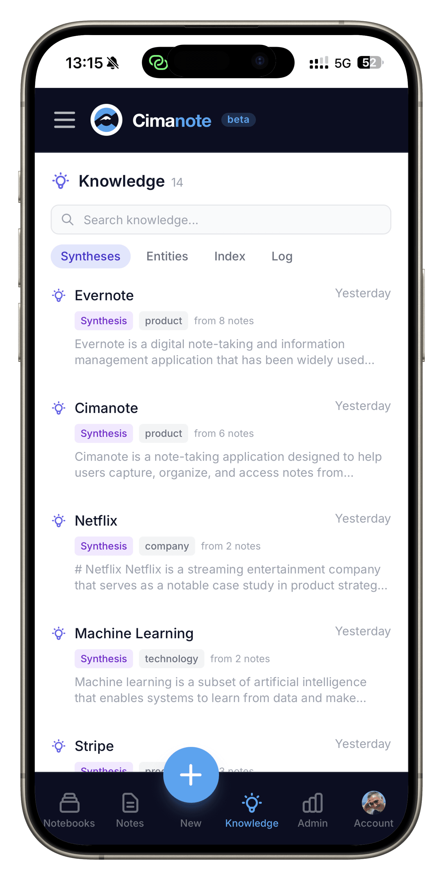 Knowledge Engine on mobile